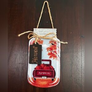 Harvest Mason Jar Wall Decor